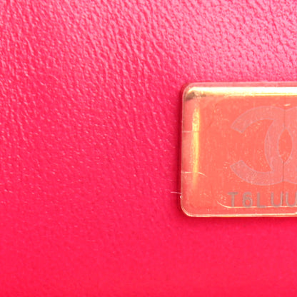 Chanel Aged Calfskin Quilted 2.55 Reissue 225 Flap Fuchsia 7 of 11