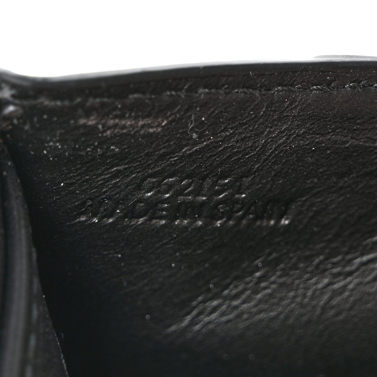 Calfskin Puzzle Bi-fold Wallet Navy