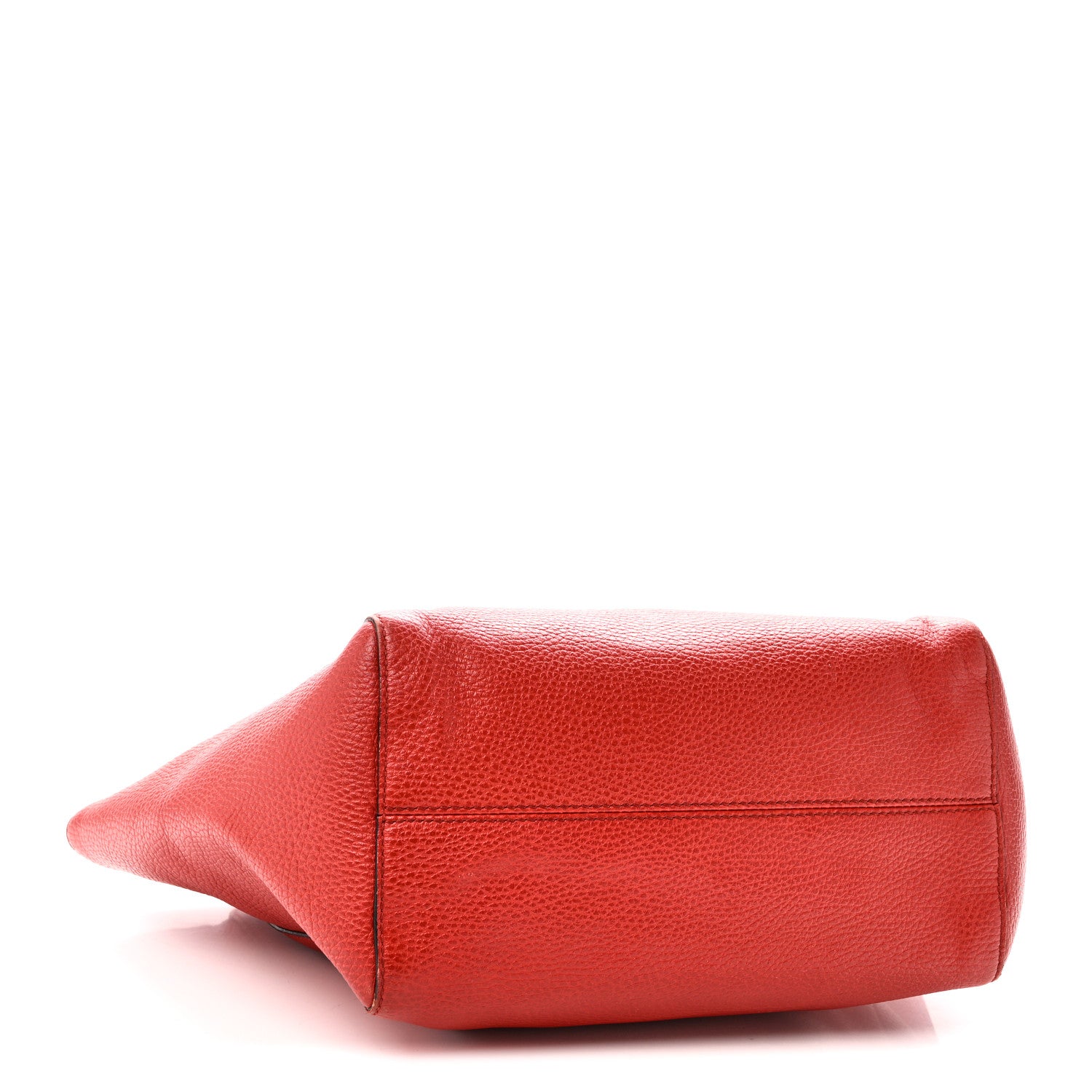 Gucci Dollar Calfskin Small Swing Tote Red 4 of 10