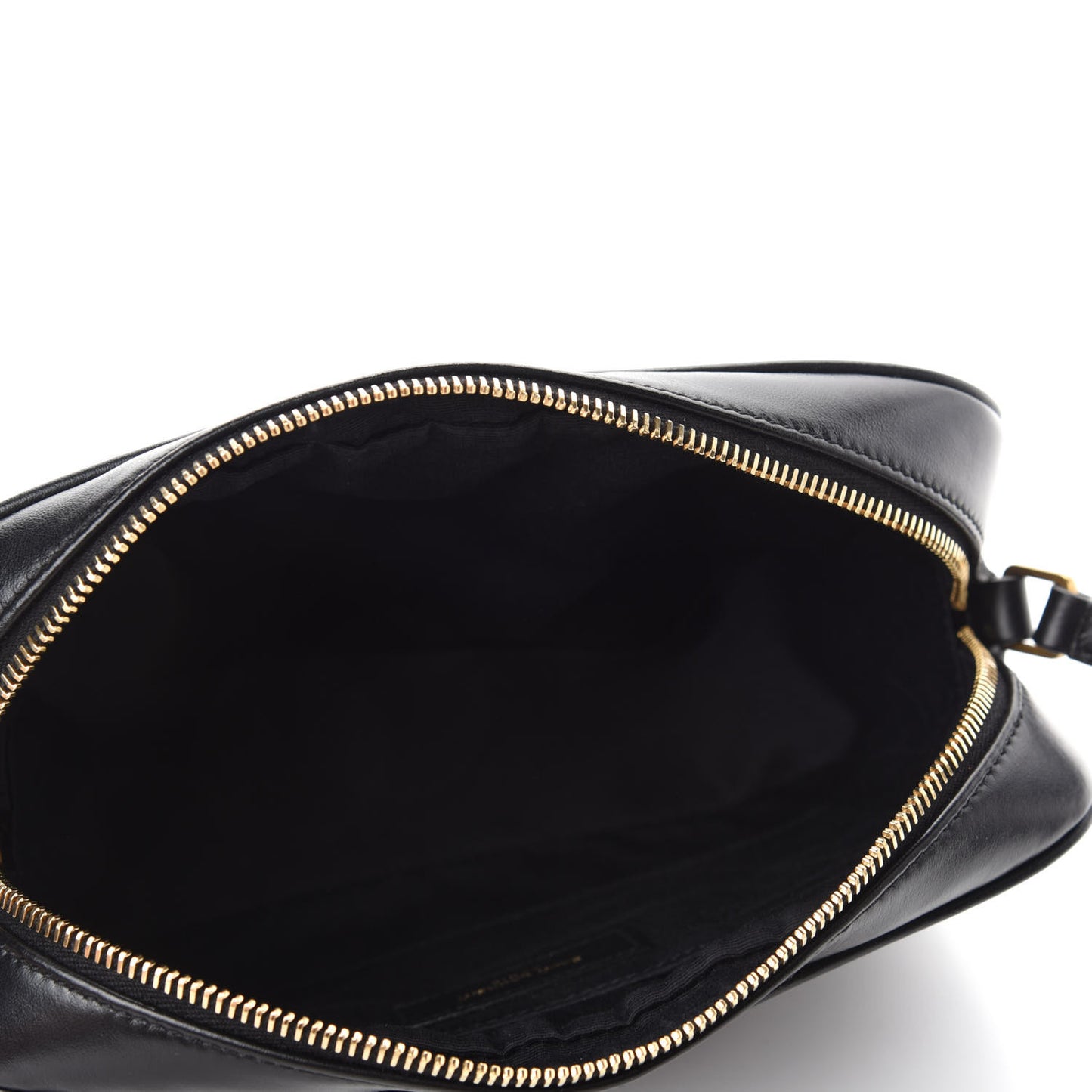 Calfskin Matelasse Monogram Lou Camera Bag Black