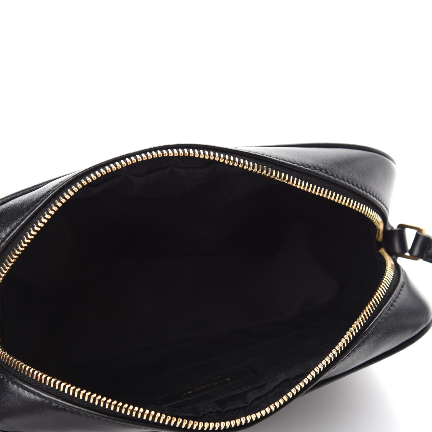 Saint Laurent Calfskin Matelasse Monogram Lou Camera Bag Black 5 of 14
