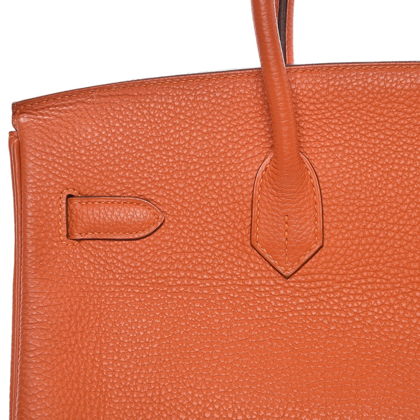 Togo Birkin 35 Orange