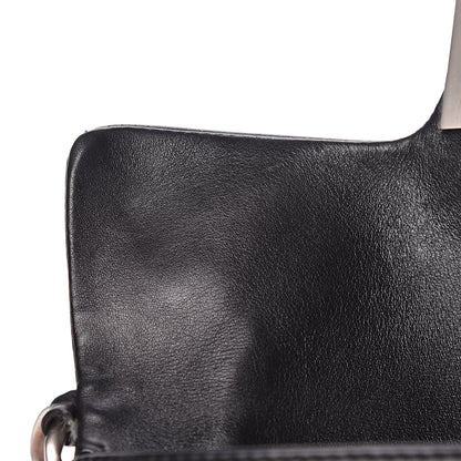 Chanel Calfskin Square Stitched Mademoiselle Shoulder Bag Black 11 of 20