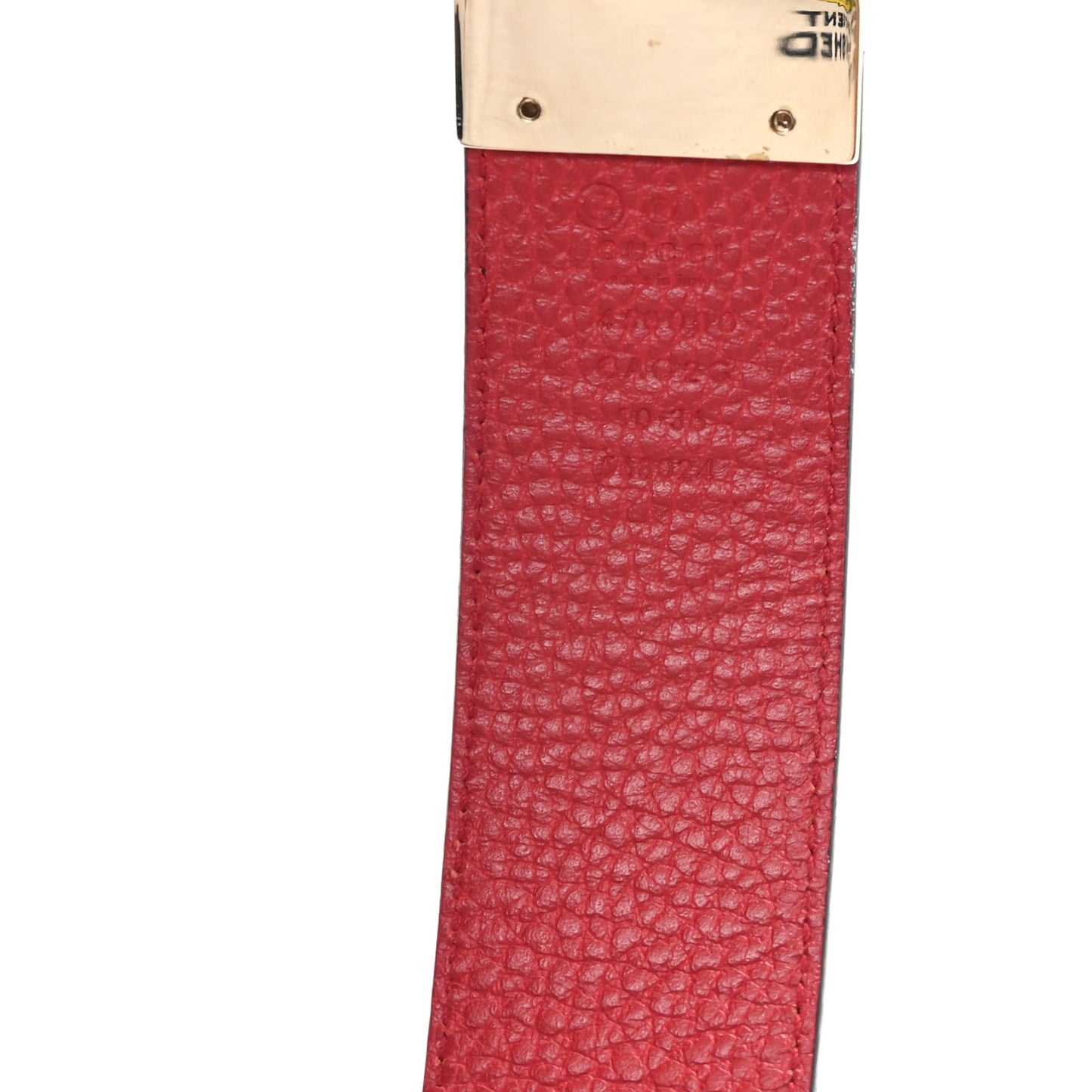 Calfskin 1973 Reversible Belt 90 36 Black Red