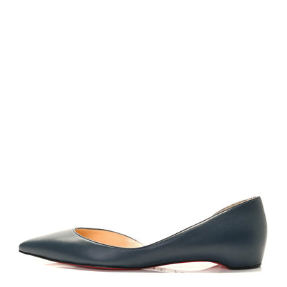 Christian Louboutin Nappa Iriza Flats 41 Denim 1 of 11