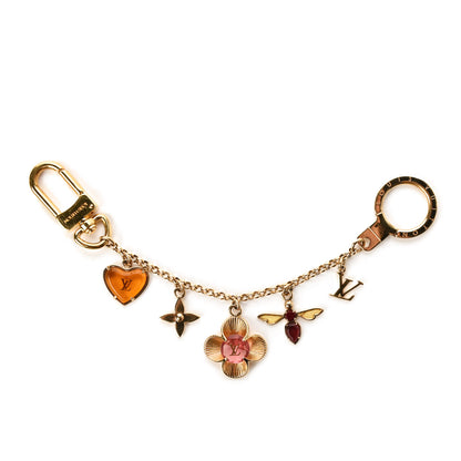 Louis Vuitton Bee Flower Chain Key Charm 1 of 4