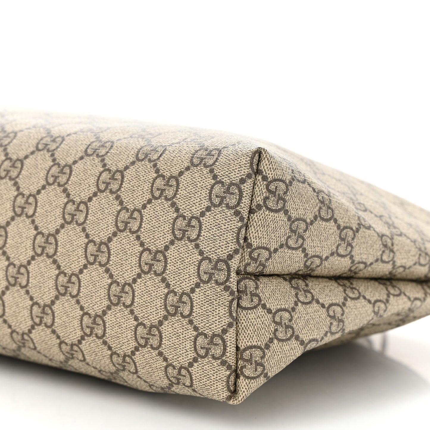 GG Plus Monogram Medium Signature Web Loop Tote Light Brown