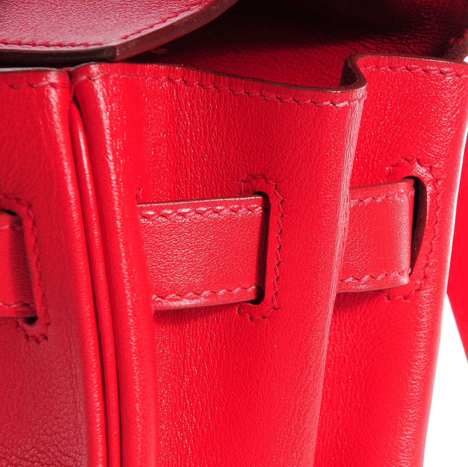 Hermes Gulliver Kelly Retourne 32 Rouge Vif 7 of 11