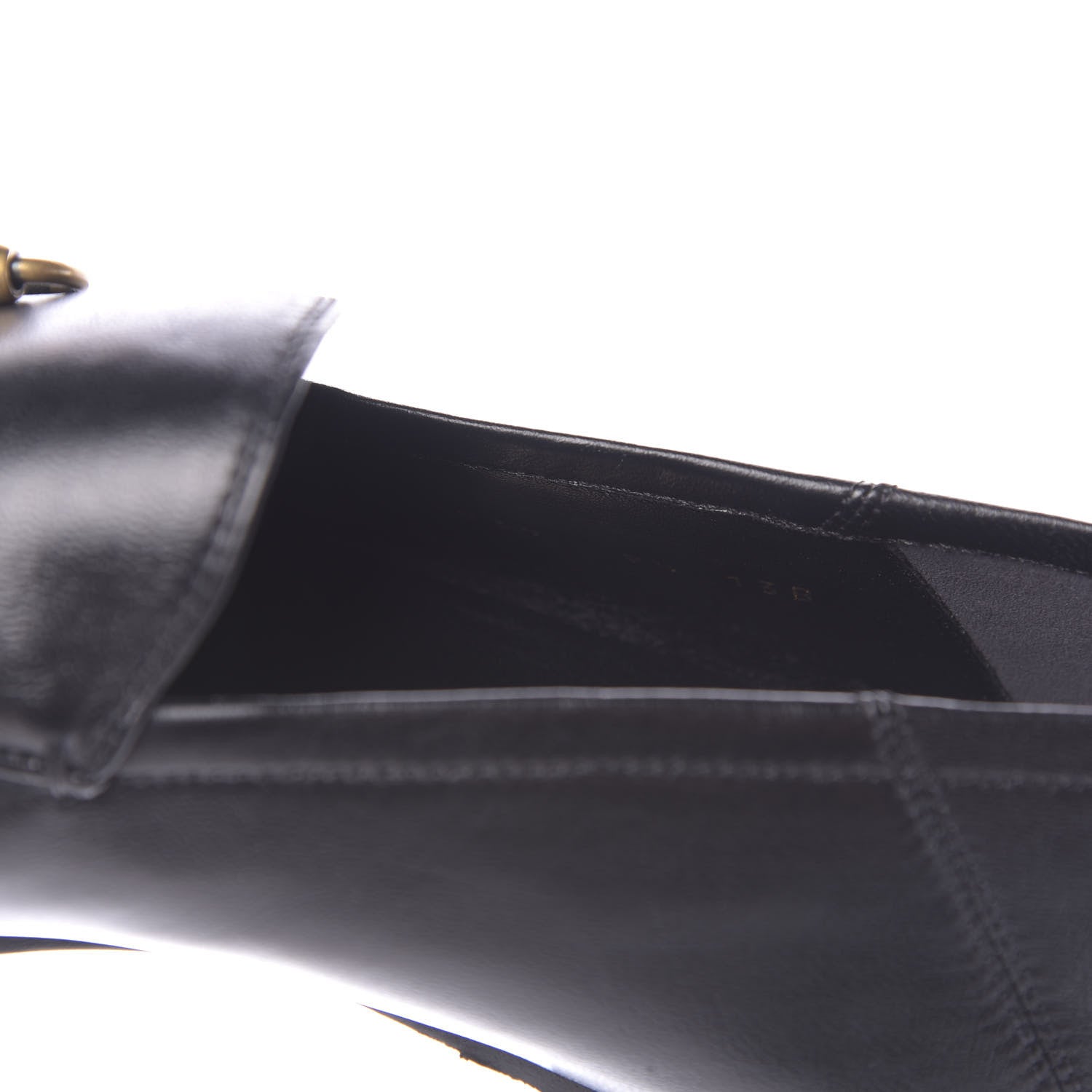 Gucci Lambskin Wolf Embroidered Mens Brixton Horsebit Loafers 8.5 Black 9 of 12