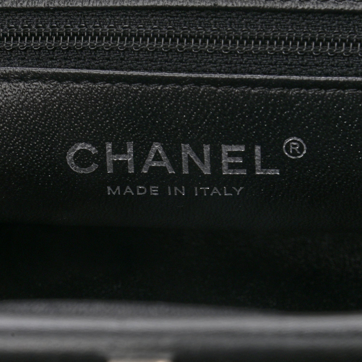 Chanel Lambskin Quilted Timeless Clutch Black 7 of 8