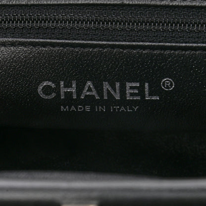 Chanel Lambskin Quilted Timeless Clutch Black 7 of 8