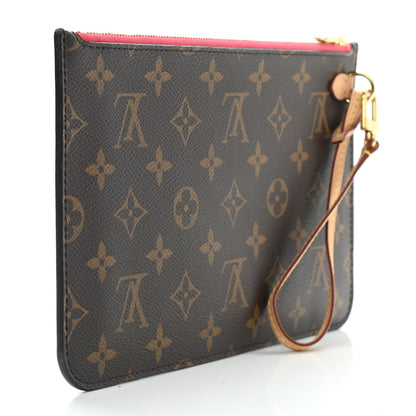 Louis Vuitton Monogram Neverfull MM GM Pochette Pivoine 3 of 7