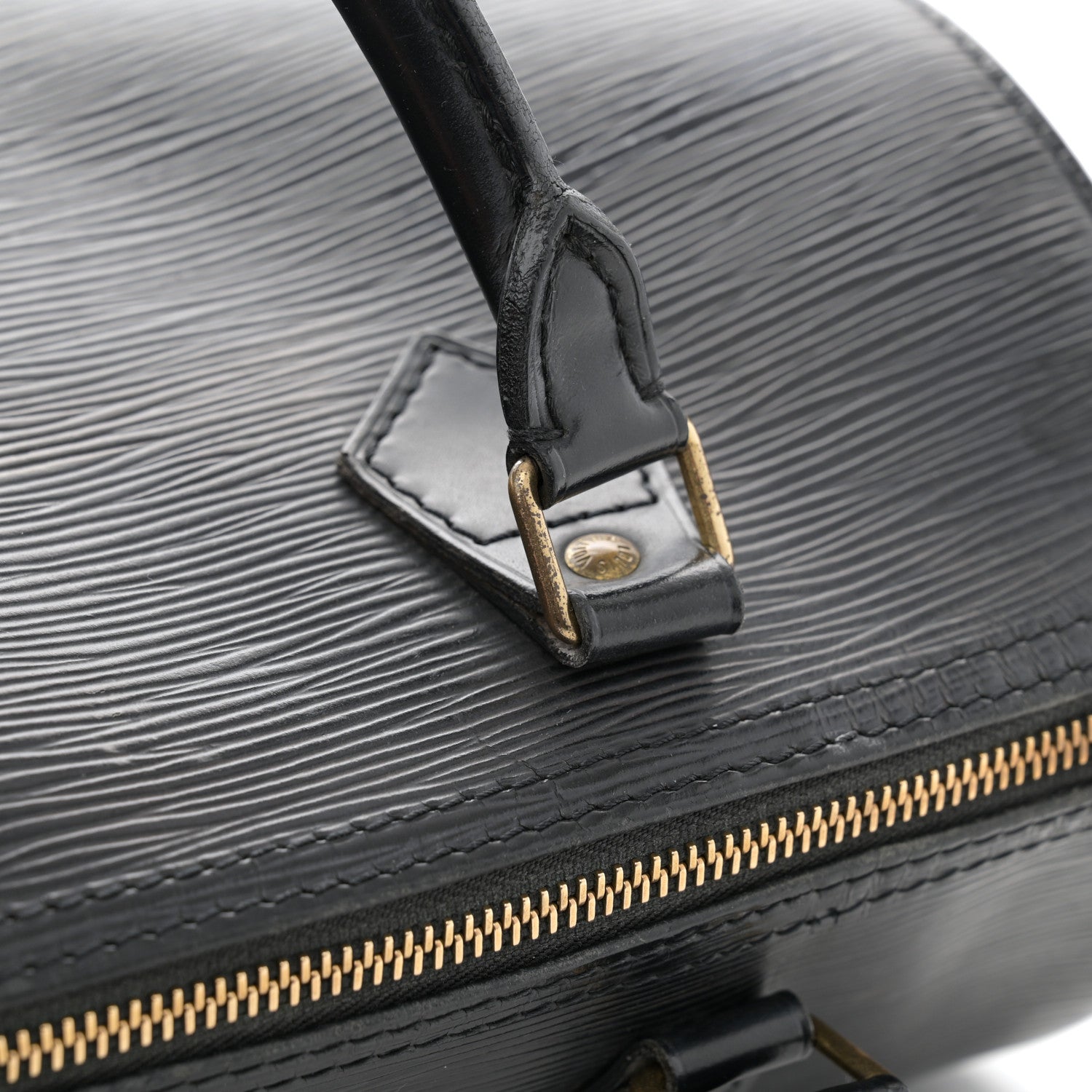 Louis Vuitton Epi Speedy 30 Black 16 of 21