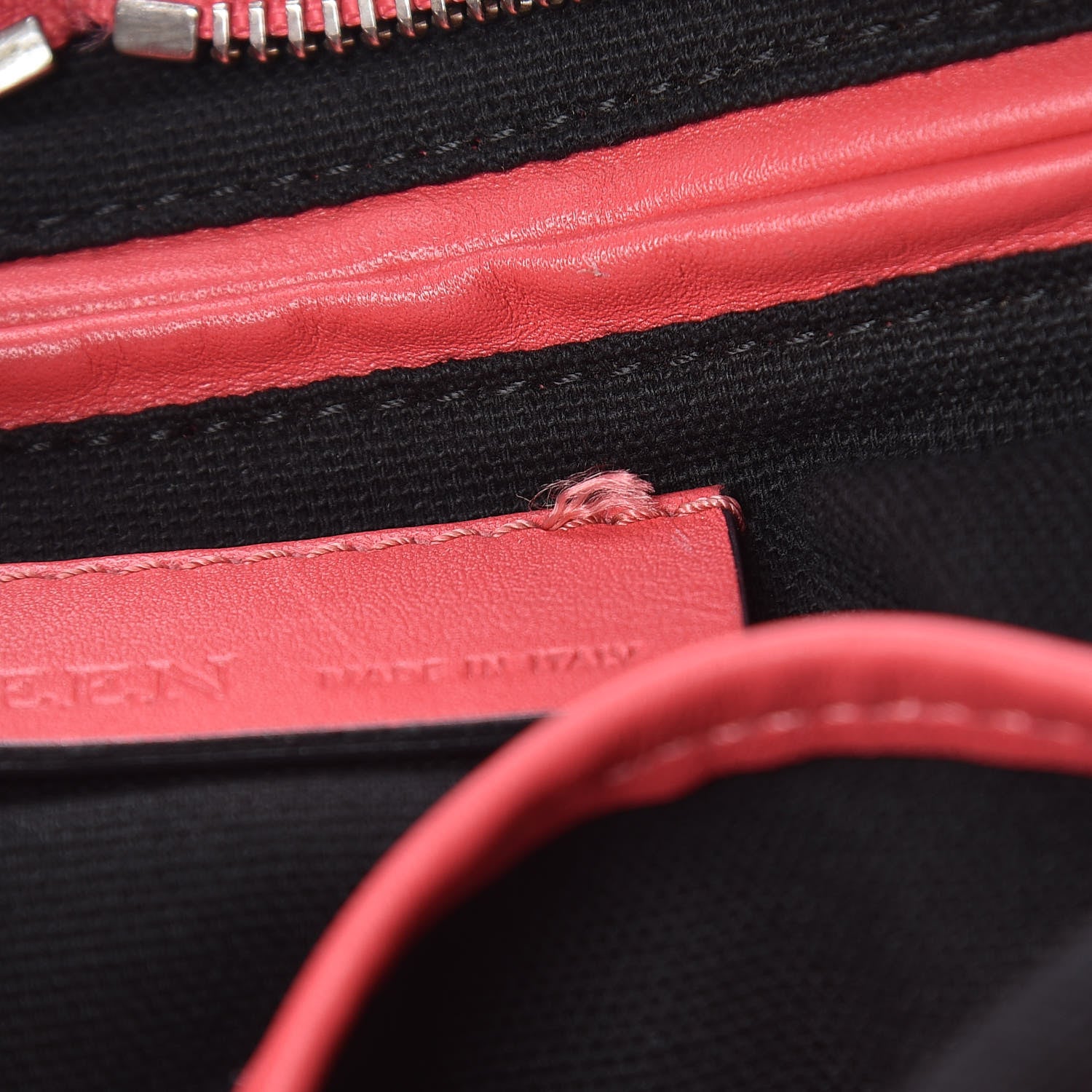 Alexander McQueen Calfskin Small Skull Padlock Zip Around Tote Pink 8 of 28