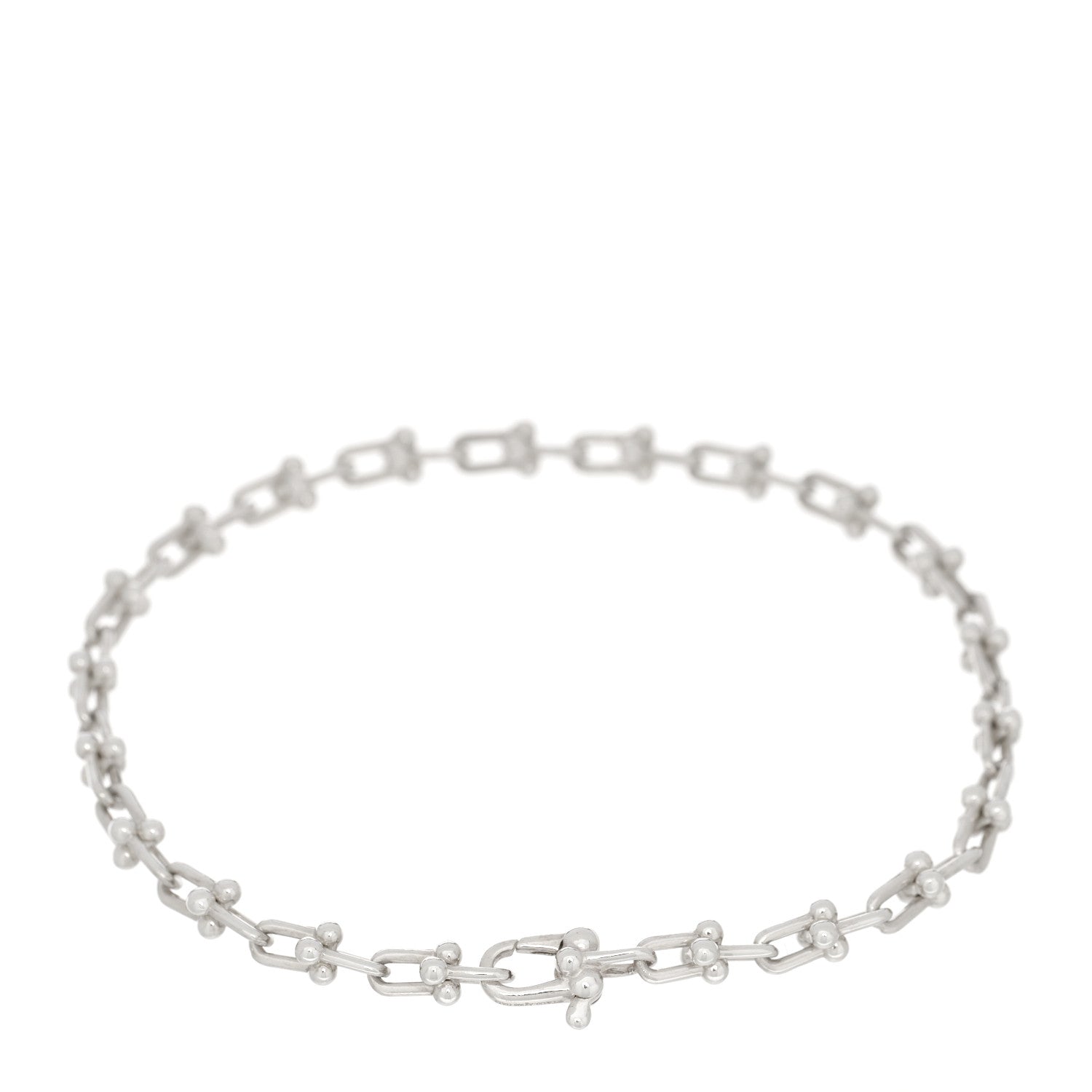 Tiffany Sterling Silver Micro HardWear Link Bracelet 3 of 5