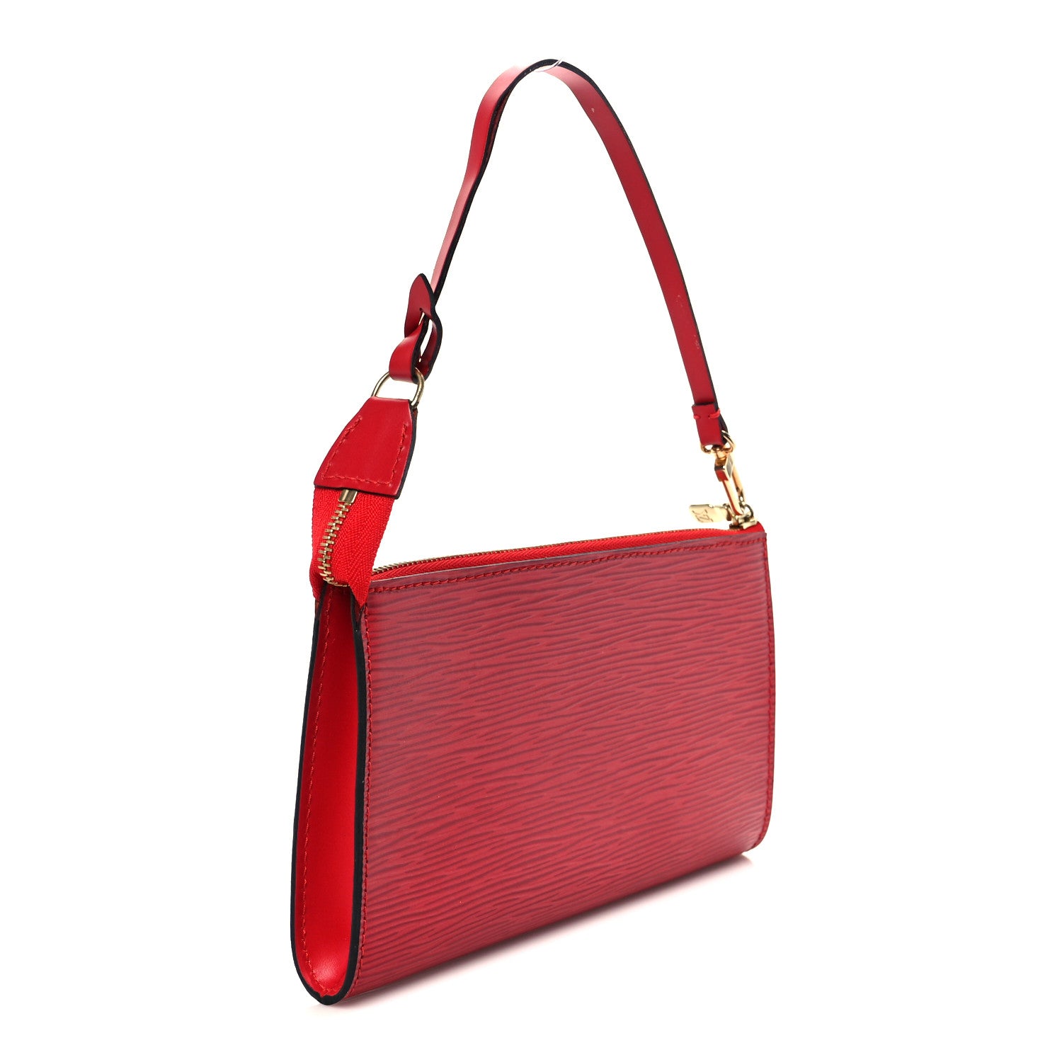 Louis Vuitton Epi Pochette Accessories 21 Castillan Red 5 of 19