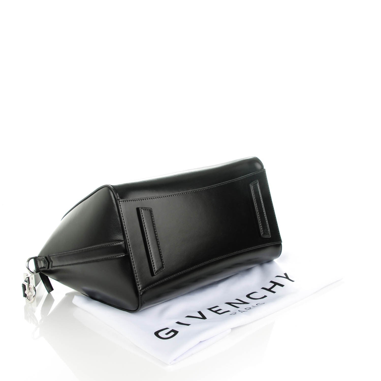 Givenchy Shiny Lord Calfskin Medium Antigona Black 4 of 7