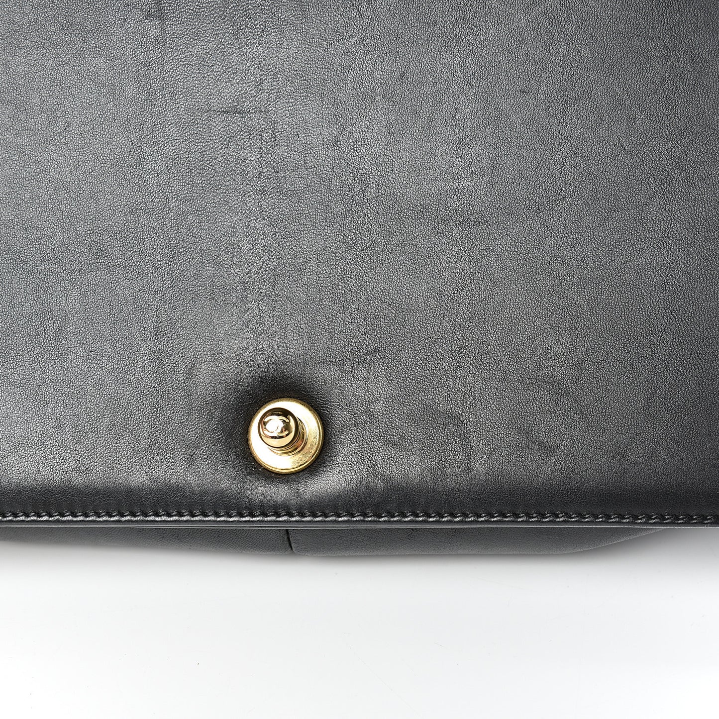 Lambskin Quilted New Medium Boy Flap Black