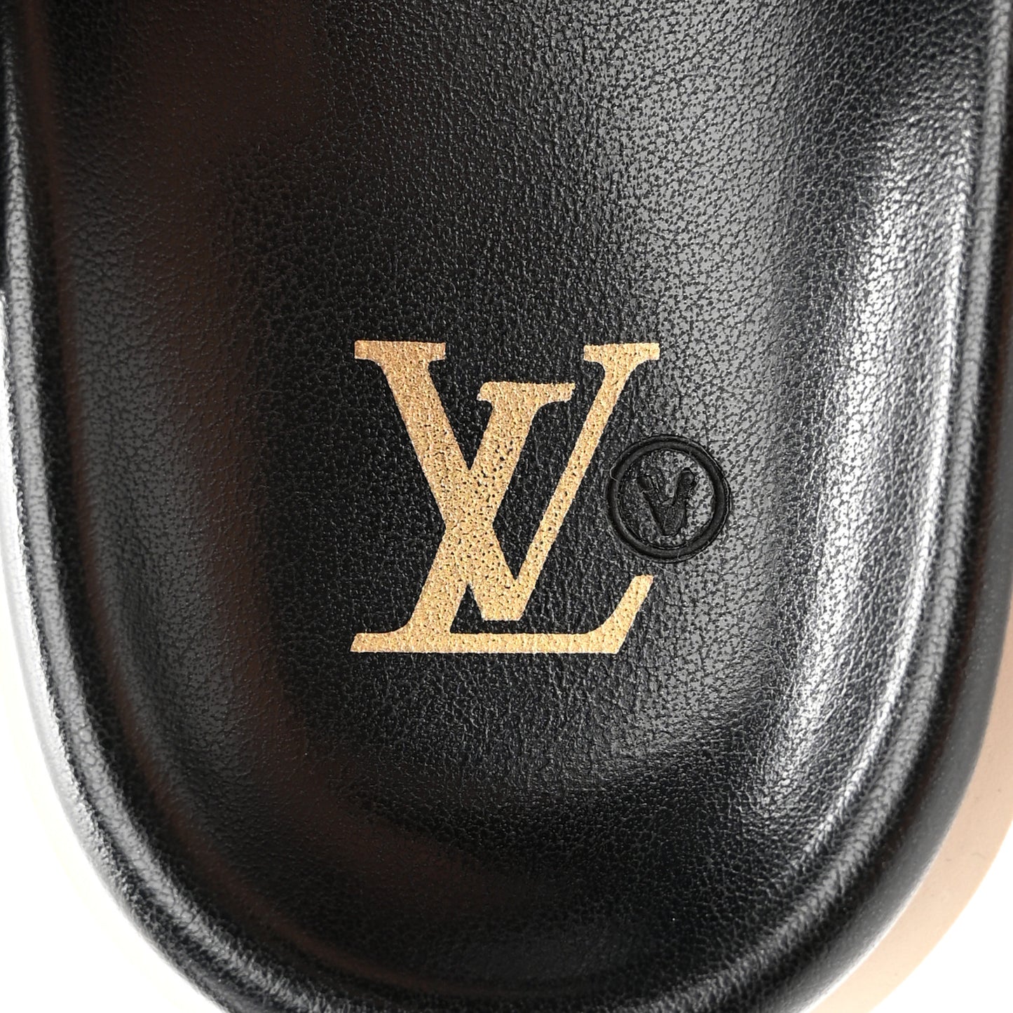 Mix Materials Mens LV Script Trainer Mules 5 Black Multicolor