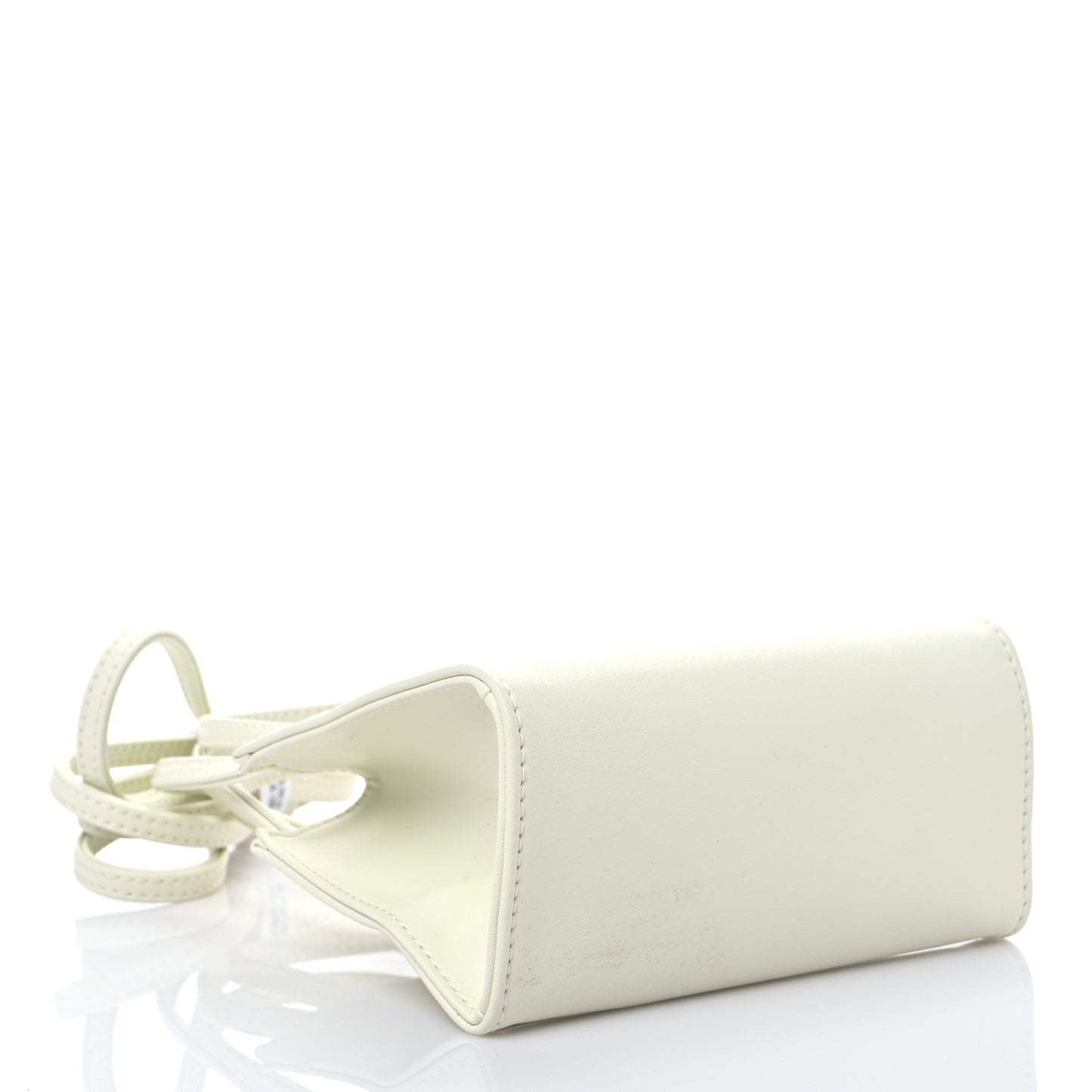 Vegan Leather Small Shopping Bag Glue