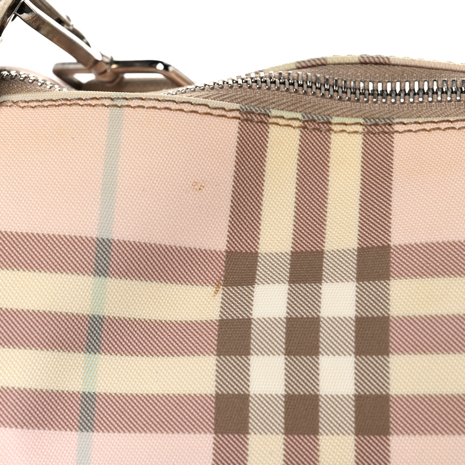 Burberry Candy Check Lola Shoulder Bag Pink 17 of 26