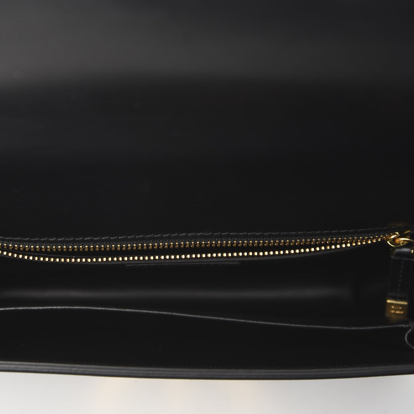 Smooth Calfskin 30 Montaigne Flap Bag Black