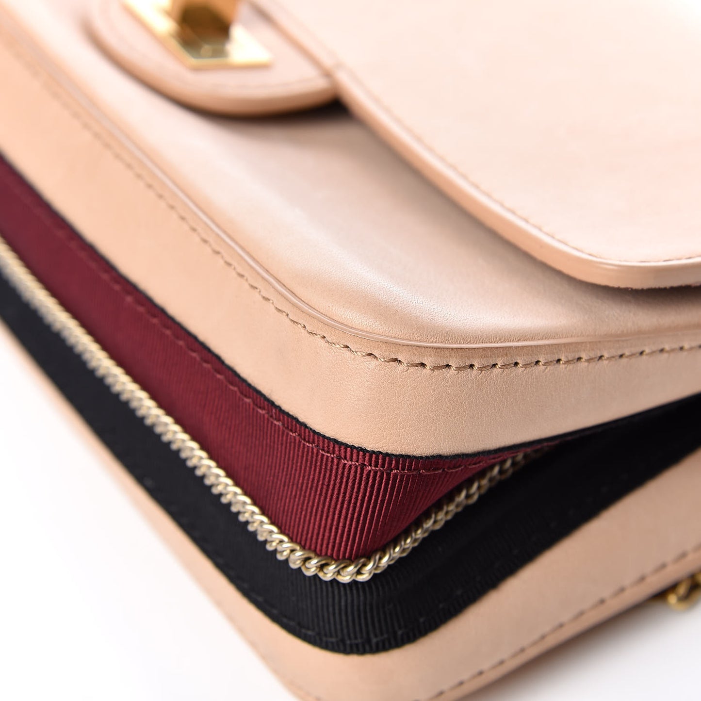 Calfskin Nude 2.55 Medals Reissue 225 Flap Beige