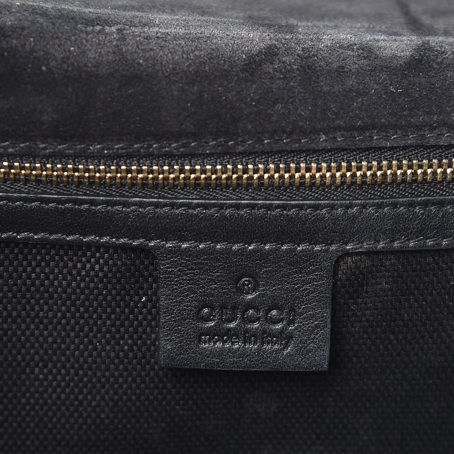 Soft Patent Medium Soho Clutch Black