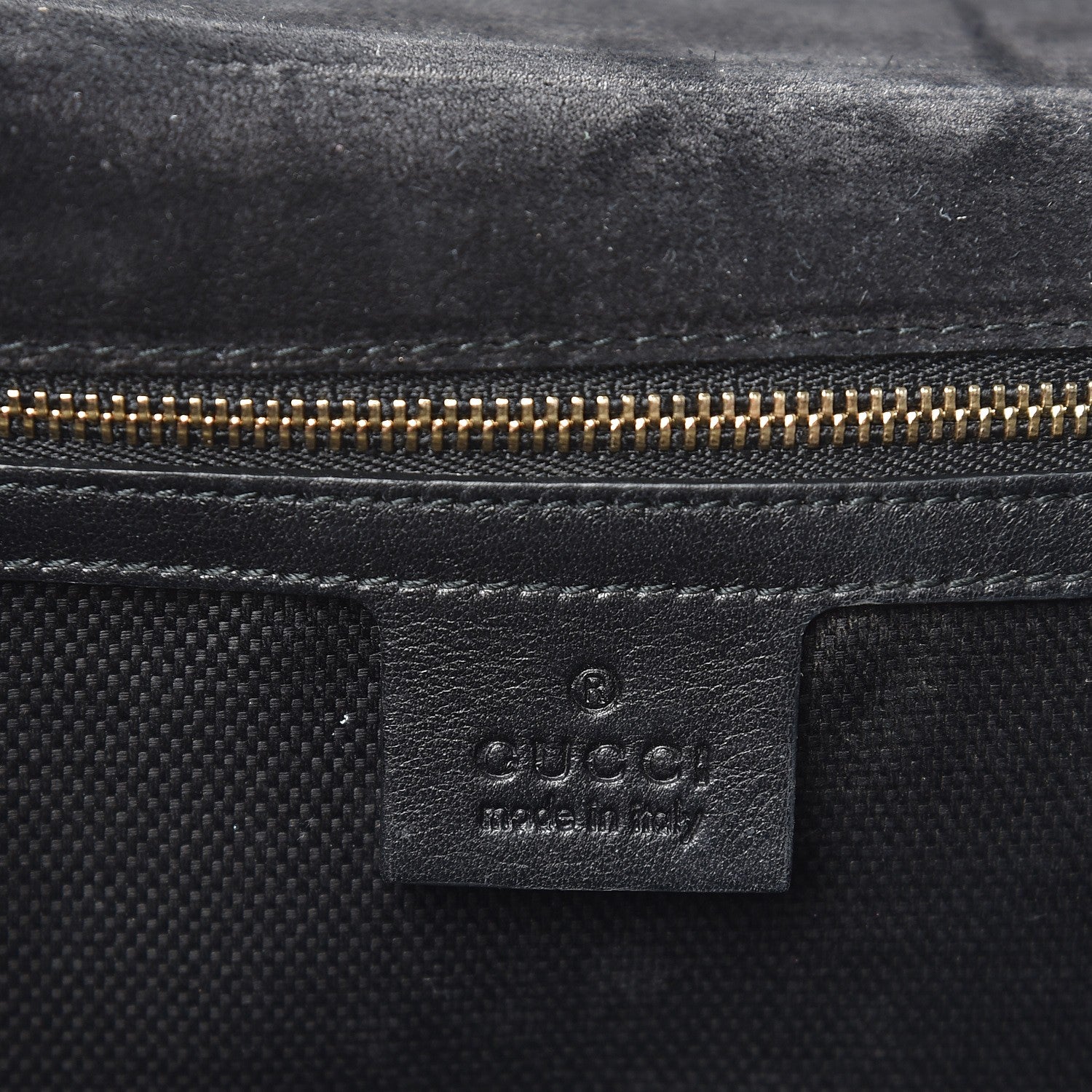 Gucci Soft Patent Medium Soho Clutch Black 6 of 10