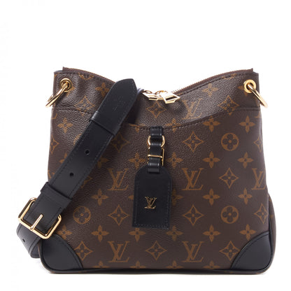 Louis Vuitton Monogram Odeon PM Black 2 of 17