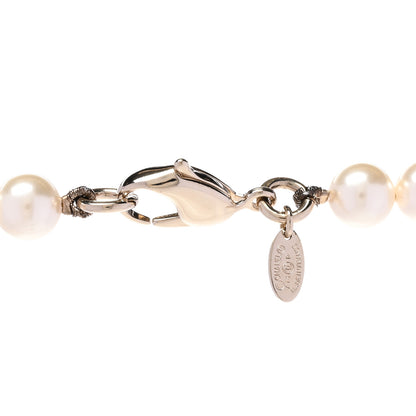 Chanel Graduated Pearl CC Long Necklace Gold 5 of 6