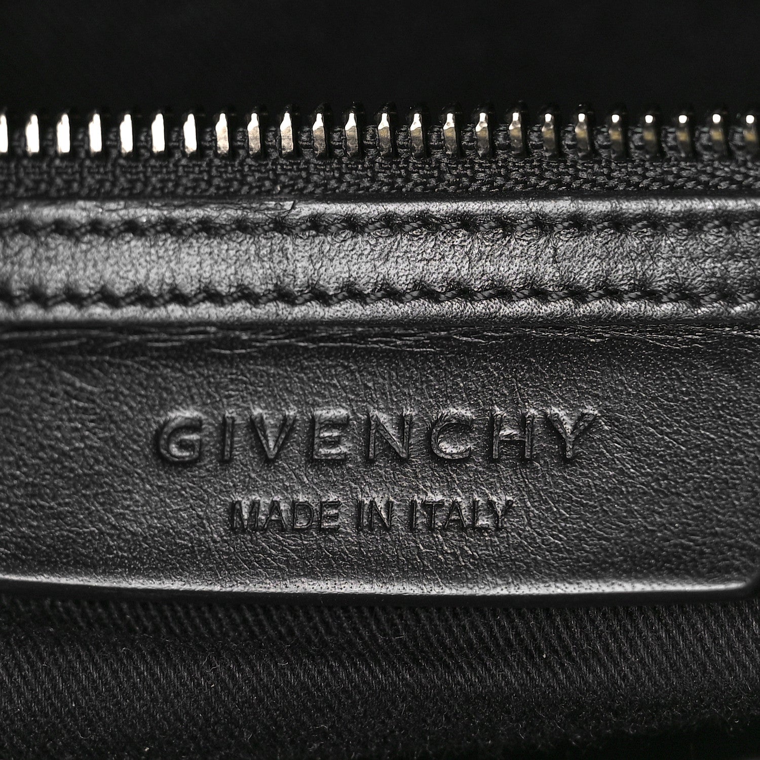 Givenchy Shiny Lord Calfskin Medium Antigona Black 6 of 14