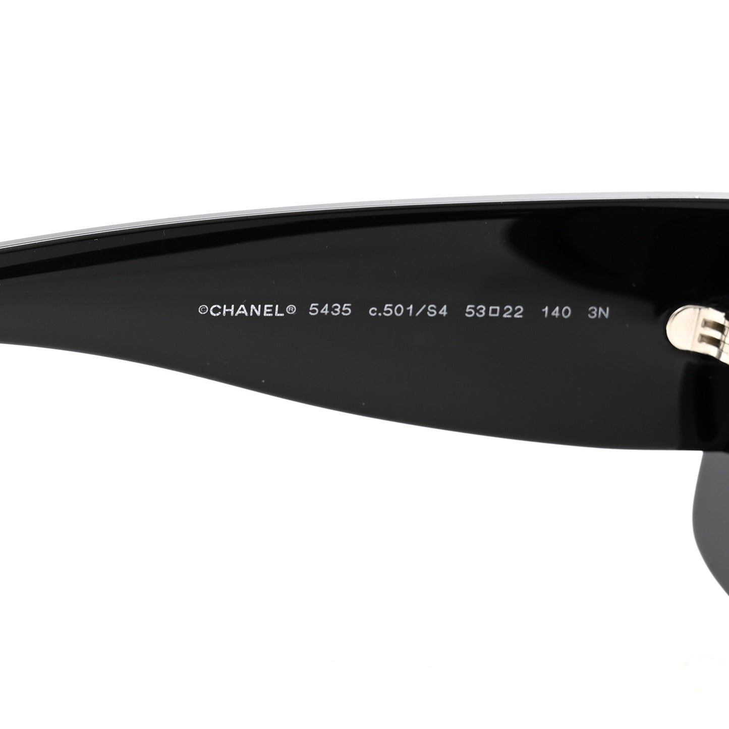 Acetate Rectangle Sunglasses 5435 Black