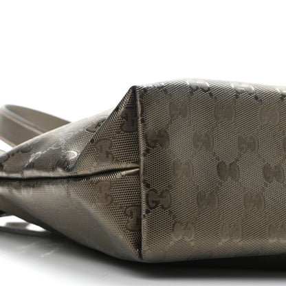 Gucci Imprime Monogram Small Joy Tote Pewter 9 of 10