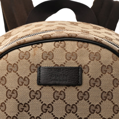 Gucci Monogram Travel Backpack Dark Brown 8 of 11