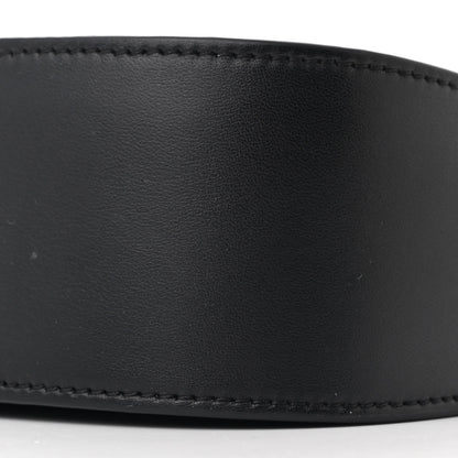 The Row Smooth Calfskin Half Moon Shoulder Bag Black 9 of 9