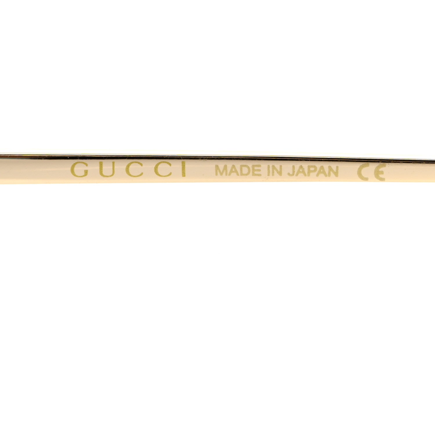 Gucci Acetate Oversize Square Frame GG0400S Sunglasses Gold 5 of 8