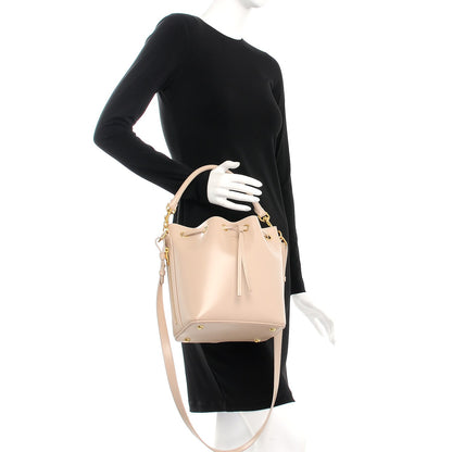 Saint Laurent Calfskin Medium Emmanuelle Bucket Bag Nude Powder 3 of 7