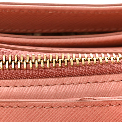 Salvatore Ferragamo Hammered Calfskin Batik Tote  Blush 10 of 10