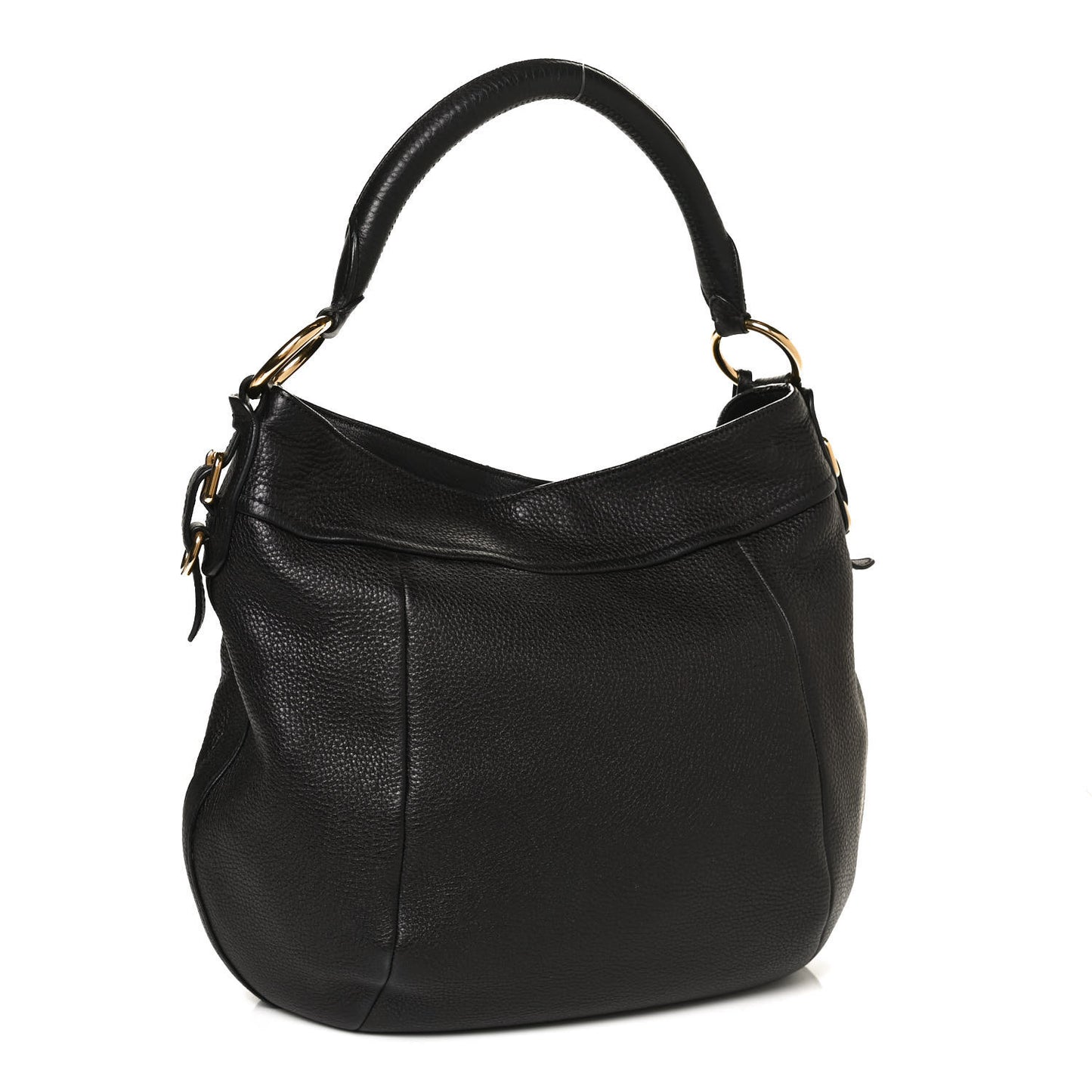 Vitello Daino Hobo Black