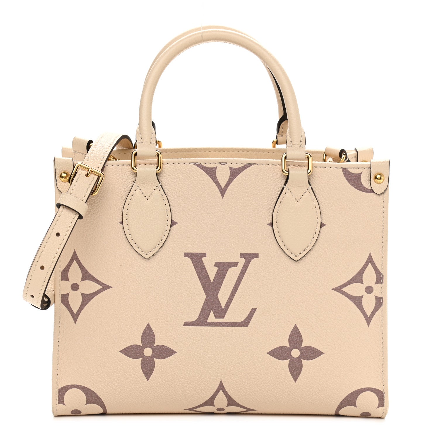 Louis Vuitton Empreinte Monogram Giant Onthego PM Creme Bois De Rose 1 of 11