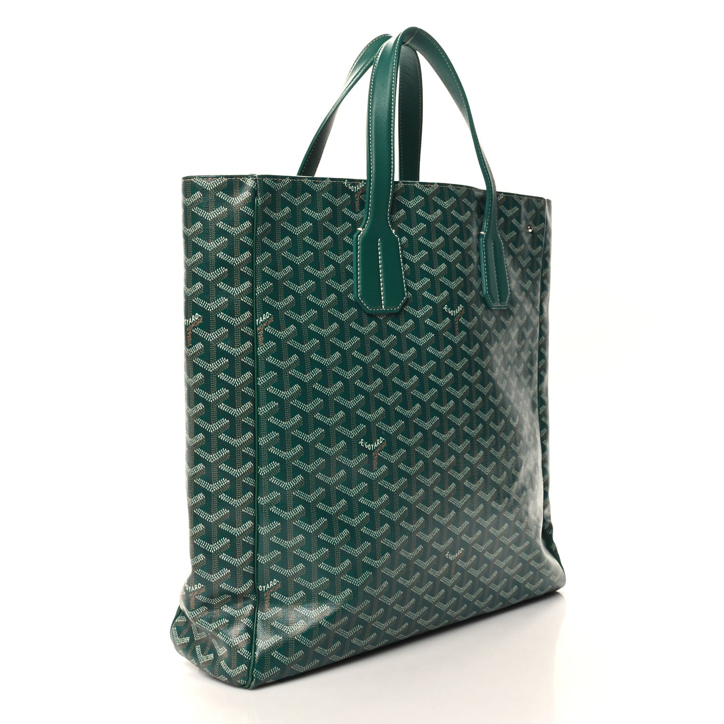 Goyardine Voltaire III Tote Green