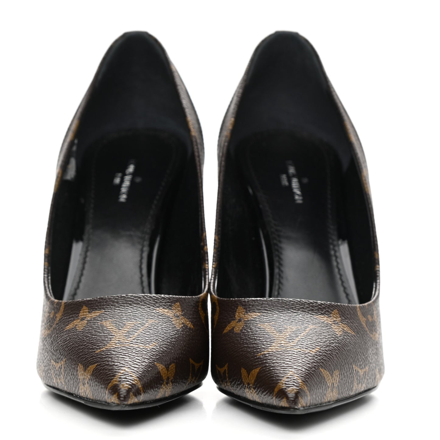 Monogram Cherie Pumps 38 Black