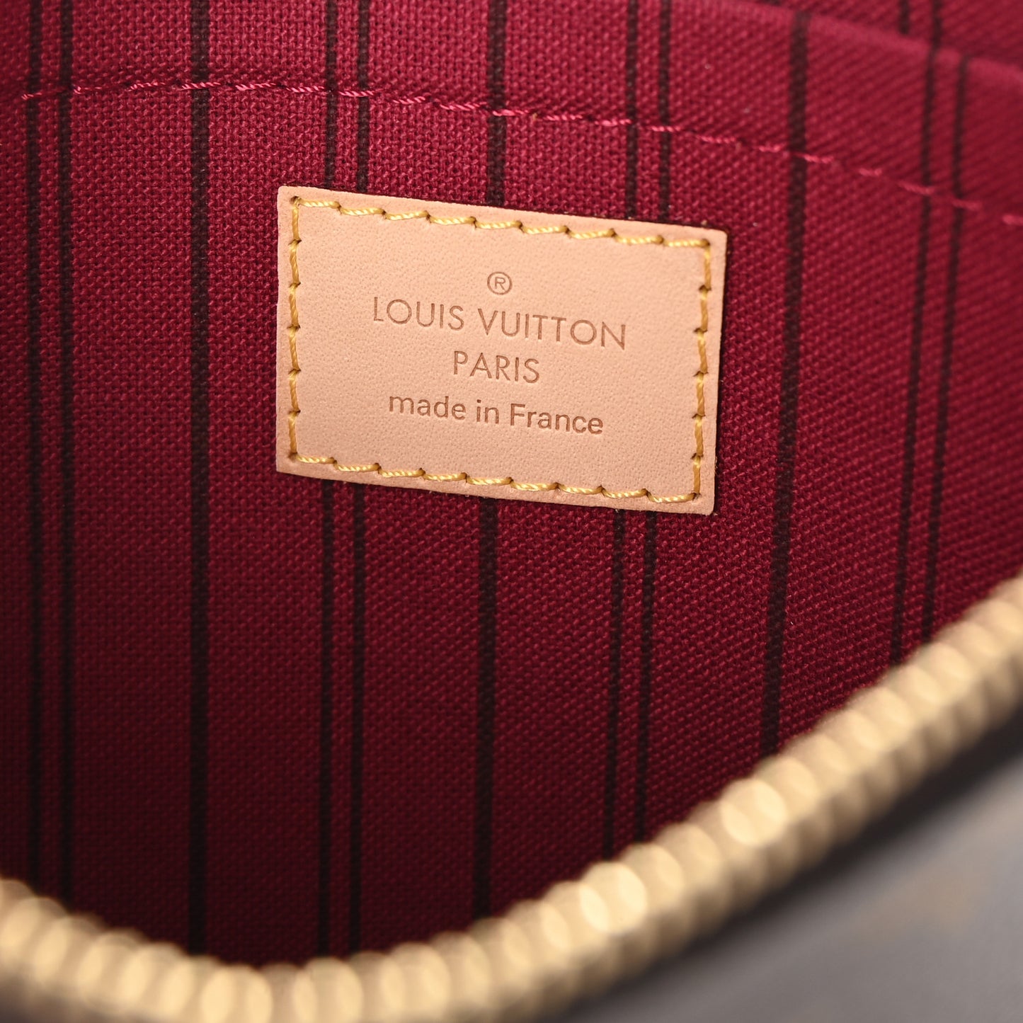 Monogram Neverfull MM GM Pochette Pivoine