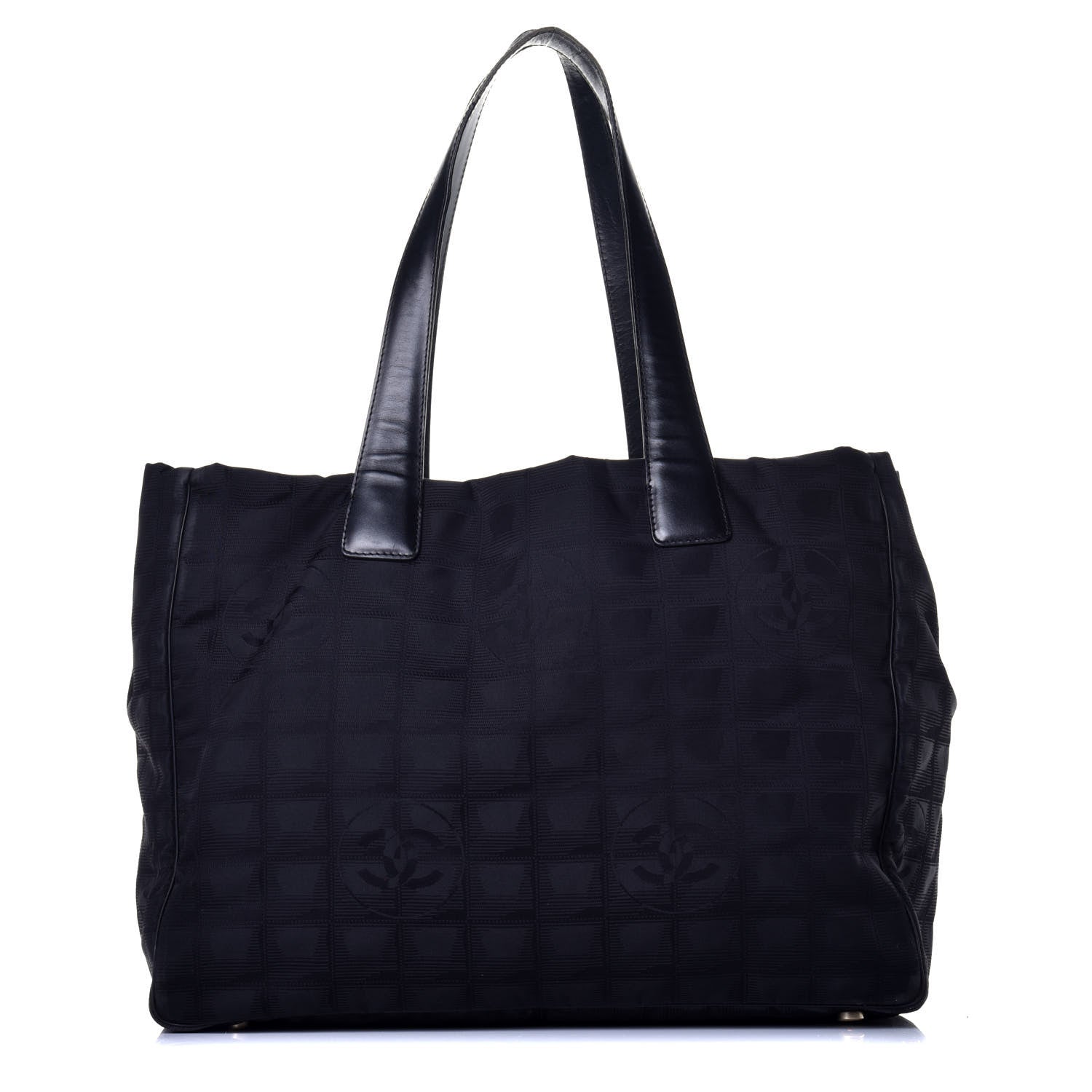 Chanel Nylon Medium Travel Tote Black 1 of 9
