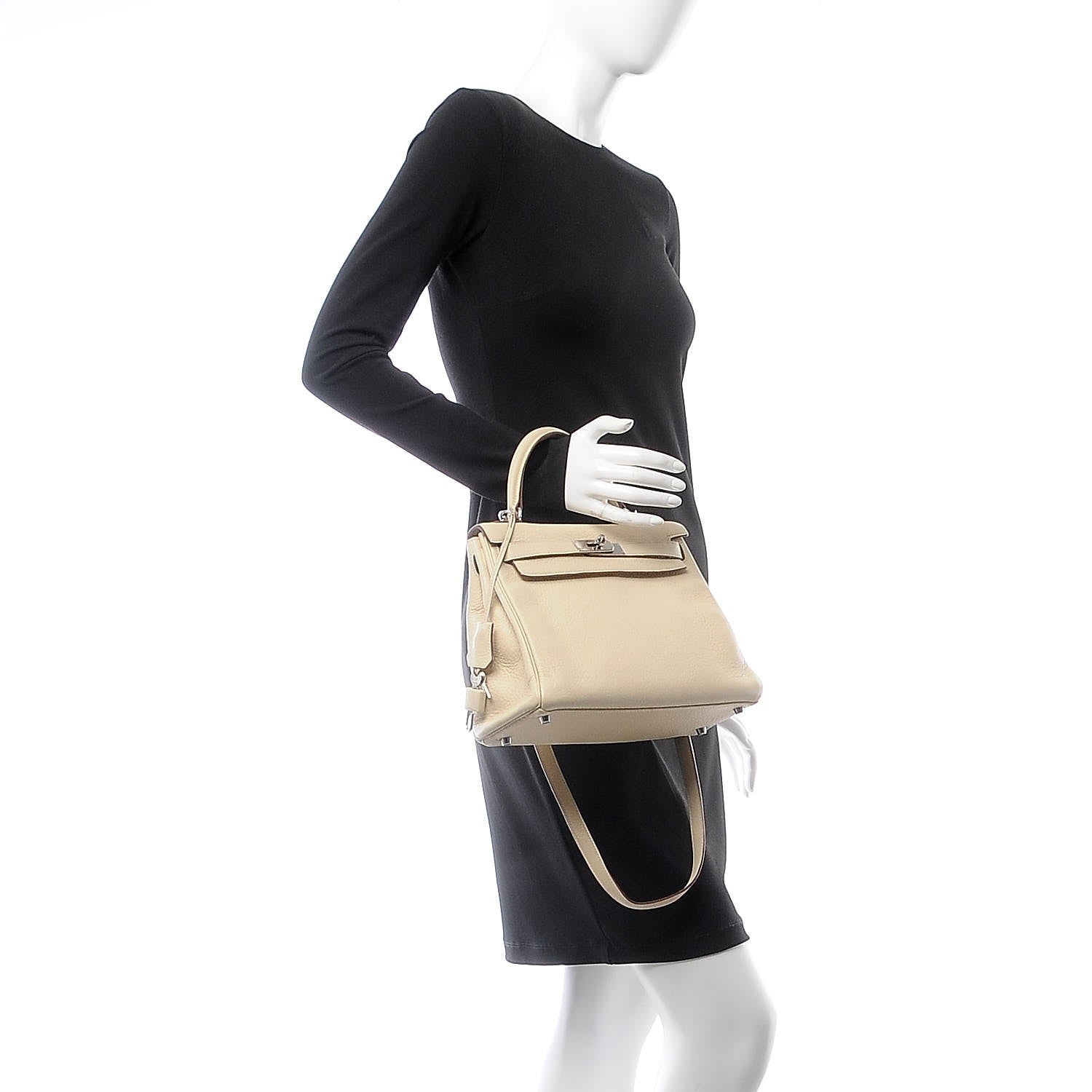 Hermes Taurillon Clemence Kelly Retourne 28 Parchemin 2 of 38
