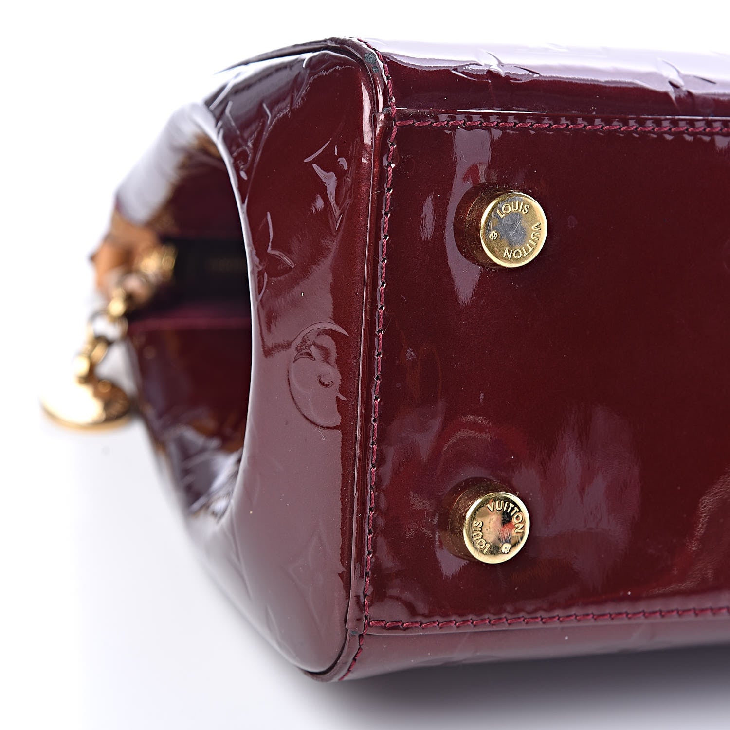 Louis Vuitton Vernis Brea MM Rouge Fauviste 15 of 35