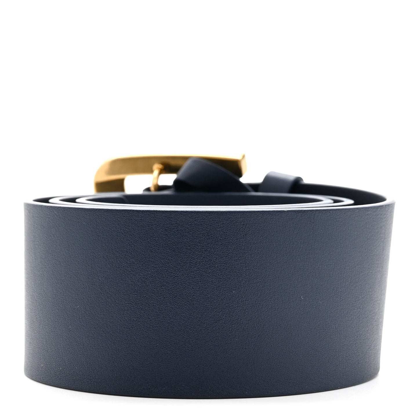 Calfskin Diorquake Belt 80 32 Blue