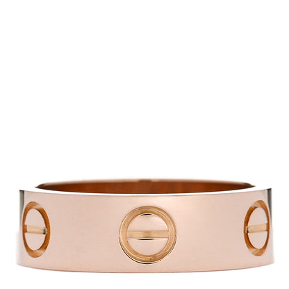 Cartier 18K Pink Gold 5.5mm LOVE Ring 50 5.25 3 of 4