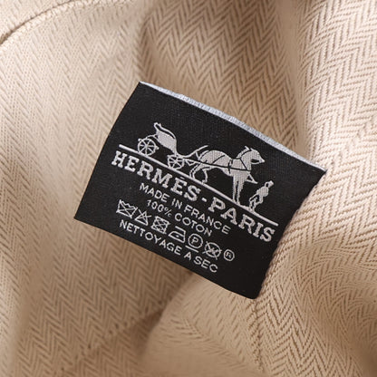 Hermes Canvas Small Bride-A-Brac Pouch Natural 6 of 9